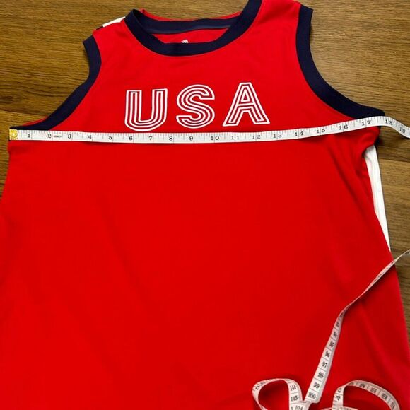 All In Motion Sleeveless USA Tank Tops 2-Pack XL (14)‎ Red & White Americana - Picture 4 of 6